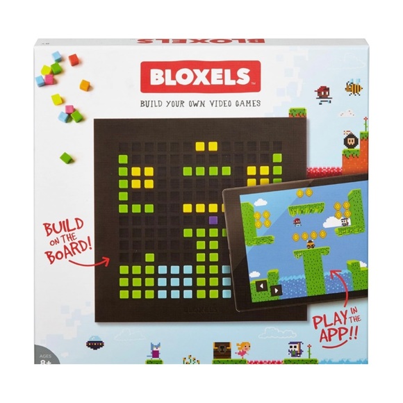 Like New Mattel Bloxels Bulld Your Own Video Game - Picture 1 of 6